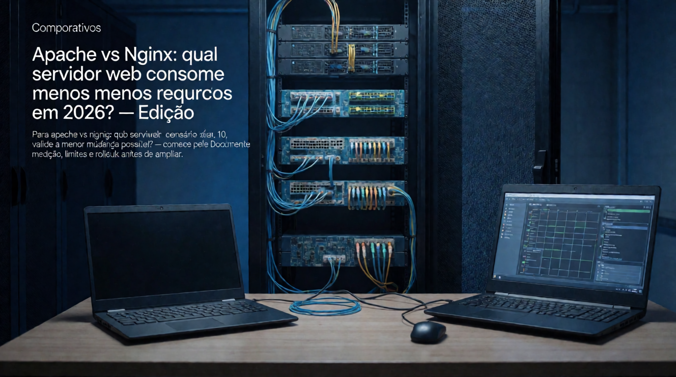 Infraestrutura de servidores e cloud: Apache vs Nginx: qual servidor web consome menos recursos em 2026?: passo a passo para produção — cenário 15