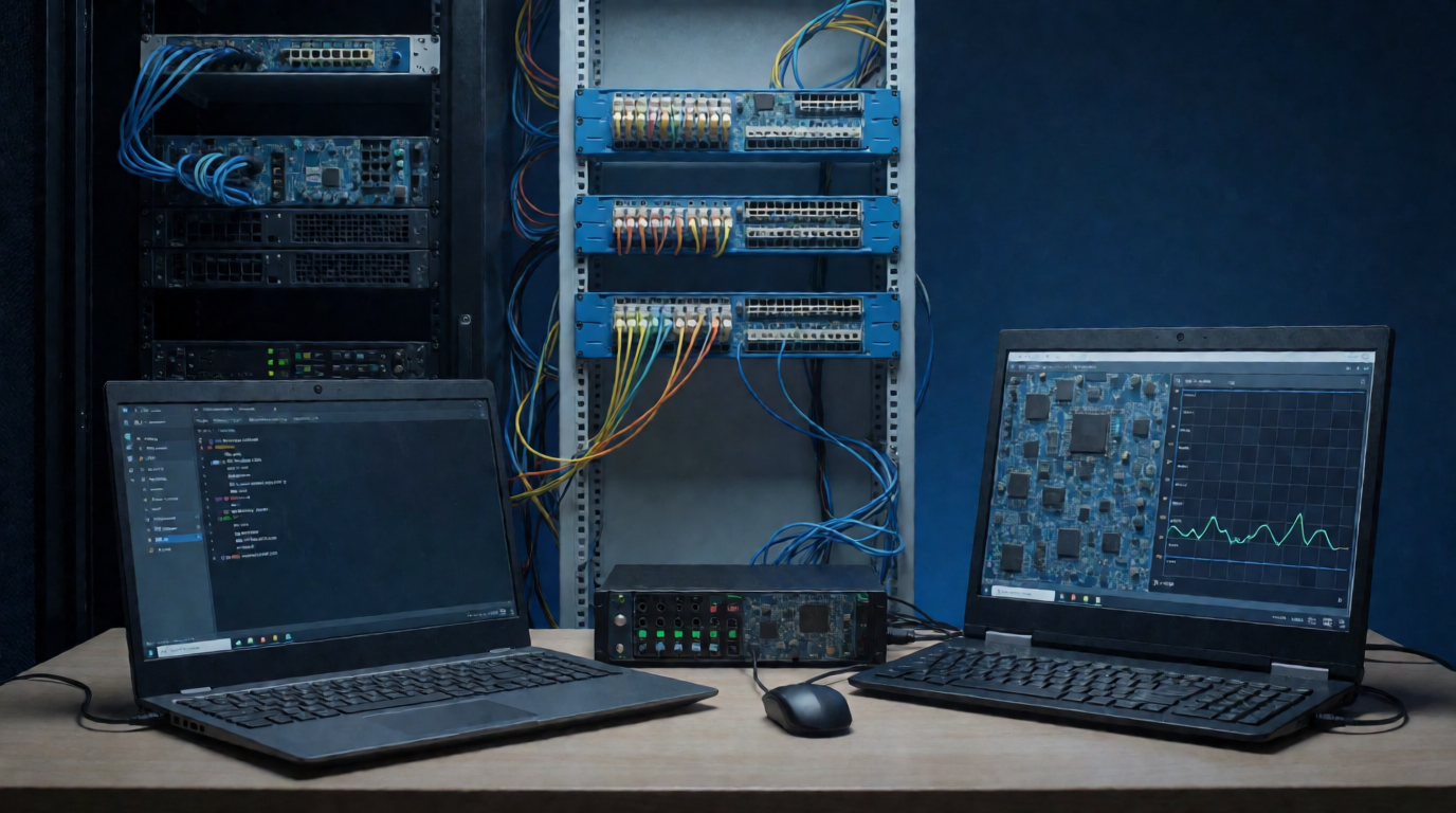 Capa editorial local sobre vps e cloud; tema: Como gerenciar e provisionar máquinas virtuais utilizando KVM e libvirt no Debian — Edição 5