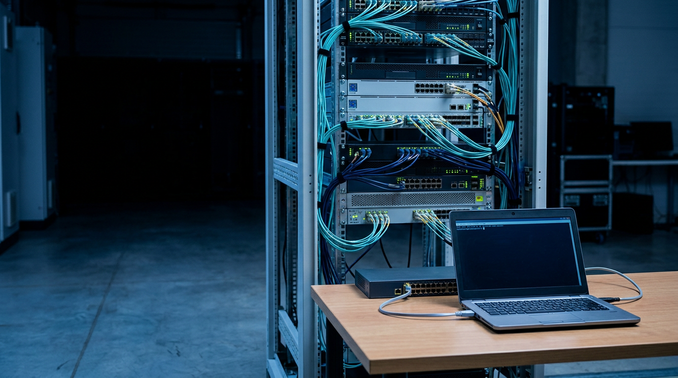 Capa editorial local sobre vps e cloud; tema: Configuração de rede e IPs dedicados em servidores Ubuntu utilizando Netplan — Edição 3